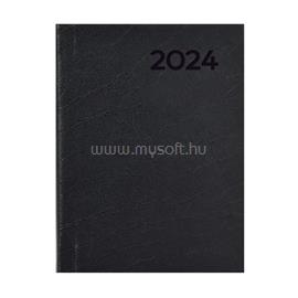 KALENDART Economic 2024-es E031 fekete mini zsebnaptár 24E031E-003 small