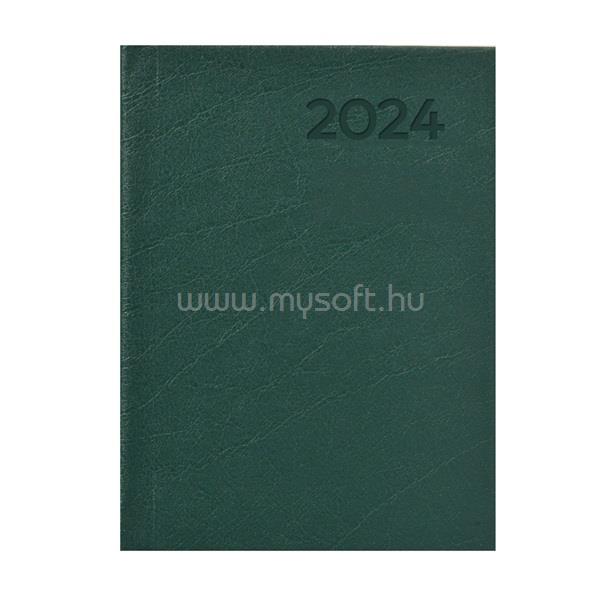 KALENDART Economic 2024-es E031 zöld mini zsebnaptár