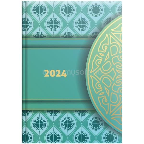 KALENDART Joy 2024-es J015 A5 heti beosztású arab metalizált határidőnapló