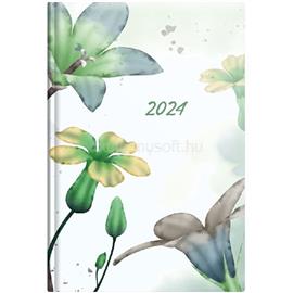 KALENDART Joy 2024-es J021 A5 napi beosztású kankalin határidőnapló 24T021J-275 small