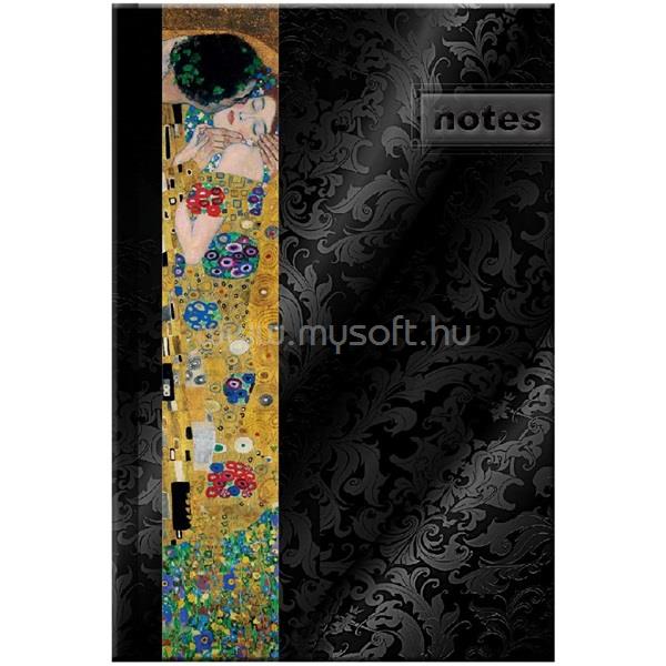 KALENDART Klimt S165 Charmois vonalas keményfedeles notesz