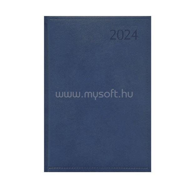 KALENDART Traditional 2024-es T011 B5 heti beosztású kék határidőnapló
