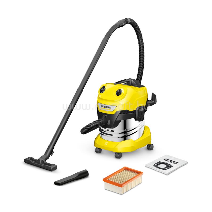 KARCHER WD 4 S V-20/5/22 EU nedves és száraz porzsákos porszívó