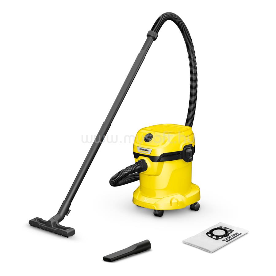 KARCHER WD 2 Plus V-15/4/18 NEDVES-SZÁRAZ PORSZÍVÓ