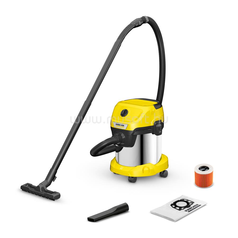 KARCHER WD 3 S V-15/4/20 száraz-nedves porszívó