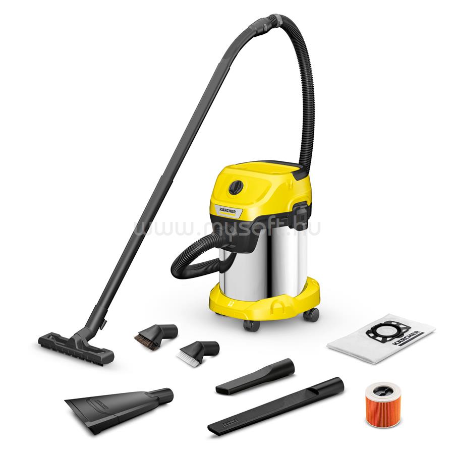 KARCHER WD 3 S V-17/6/20 CAR száraz-nedves porszívó