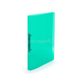 KARTON Gyűrűskönyv A4, 2 gyűrűs 2cm gerinc áttetsző PP, Karton P+P Lines zöld KARTON_52387 small