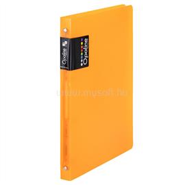 KARTON Gyűrűskönyv A4, 4 gyűrűs 2cm gerinc PP, P+P Opaline narancs KARTON_52376 small