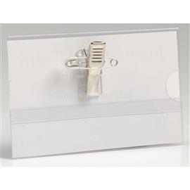 KARTON PP Karton P+P fekvő átlátszó kombinált névkitűző 2-417 small