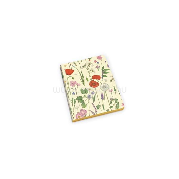 KARTOS Summer Flowers A6 arany élfestett füzet