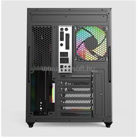 KEEP OUT Számítógépház - XC-800 PRO (fekete, ablakos, 4x12cm ARGB venti, microATX, 2xUSB2.0, 1xUSB3.0) XC-800_PRO small