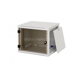 KELINE Faliszekrény 9U 600x595mm mély 19" Mély levehető és zárható oldalfalakkal RUA-09-AS6-CAY-A1 small