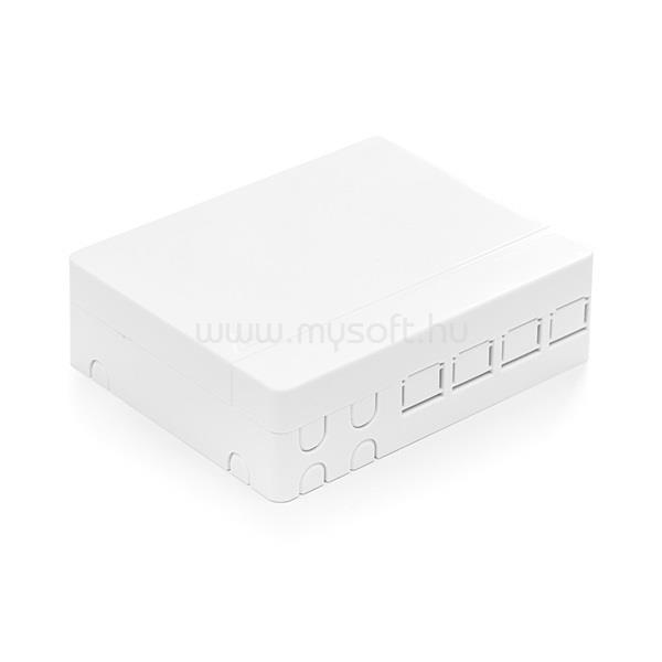 KELINE KE-Line FTTH üres optikai falialjzat 4xSC-SC, 4xLC-LC duplex toldó számára