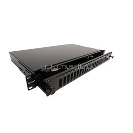 KELINE KE-Line RAB-FO-X48-SL 1U 19" Kihúzható patch panel 24xSC duplex, LC4-es toldó számára RAB-FO-X48-SL small