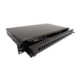KELINE optikai patch panel kihúzható, 1U, 24xSC, LC duplex, LSH(E2000) toldó számára RAB-FO-X47-SL small