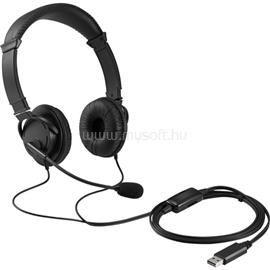 KENSINGTON HIFI USB HEADPHONES WITH MIC AND VOLUME CONTROL BUTT K33065WW small