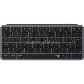 KEYCHRON B1 Pro Scissor Switch mechanikus Bluetooth / vezeték nélküli billentyűzet (magyar, fekete-szürke) B1P-K1-HU small