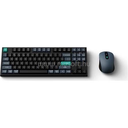 KEYCHRON B33 mechanikus Scissor Switch Bluetooth / vezeték nélküli billentyűzet + egér (magyar, fekete-szürke)