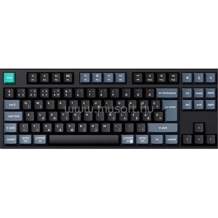 KEYCHRON B33 mechanikus Scissor Switch Bluetooth / vezeték nélküli billentyűzet (magyar, fekete-szürke)