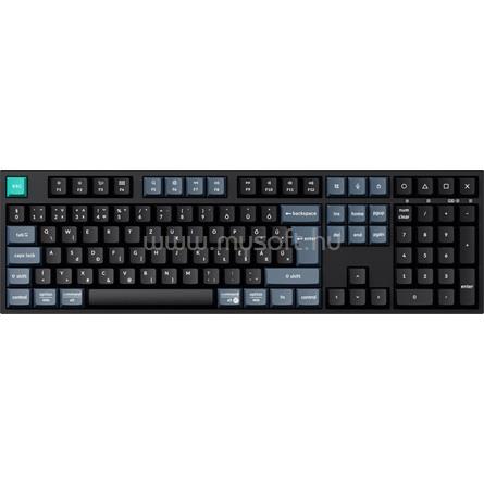 KEYCHRON B36 mechanikus Scissor Switch Bluetooth / vezeték nélküli billentyűzet (magyar, fekete-szürke)