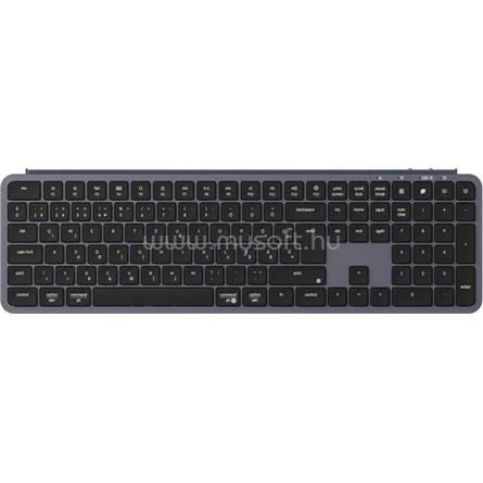 KEYCHRON B6 Pro Scissor Switch mechanikus Bluetooth / vezeték nélküli billentyűzet (magyar, fekete-szürke)