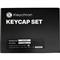KEYCHRON Full Keycap Set, OSA Profile, ABS Material, Laser Engraving - ISO HU Layout - Black JM-255 small