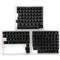 KEYCHRON Full Keycap Set, OSA Profile, ABS Material, Laser Engraving - ISO HU Layout - Black JM-255 small
