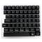 KEYCHRON Full Keycap Set, OSA Profile, ABS Material, Laser Engraving - ISO HU Layout - Black JM-255 small