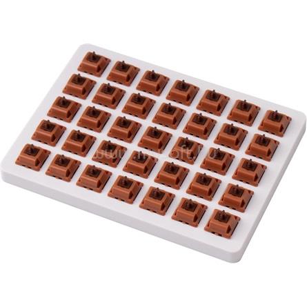 KEYCHRON Gateron Cap Gold Brown switch set (35db)