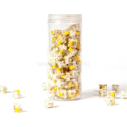 KEYCHRON Gateron Silent Yellow mechanikus switch set (110db)