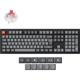 KEYCHRON K10 Max - Hot Swappable, RGB Backlight, Brown Switch - ISO HU Layout - Black K10M-H1Z-HU small
