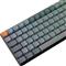 KEYCHRON K17 Max Gateron low-profile mechanikus Brown switch Bluetooth / vezeték nélküli billentyűzet (magyar, fekete) K17M-H3Z-HU small