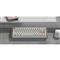 KEYCHRON K2 HE mechanikus Gateron double-rail magnetic gamer  Bluetooth / vezeték nélküli billentyűzet (magyar, fehér-rózs) K2H-Q1Z-HU small