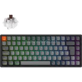 KEYCHRON K2 Max Super mechanikus Brown switch Bluetooth / vezeték nélküli billentyűzet (magyar, fekete) K2M-J3Z-HU small