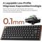 KEYCHRON K3 HE Bluetooth / vezeték nélküli magyar Ultra-fast Lime Magnetic mechanikus billentyűzet fekete K3H-F1Z-HU small