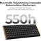 KEYCHRON K3 Ultra 8K Bluetooth / vezeték nélküli magyar Milk POM Brown mechanikus billentyűzet fekete K3U-H3Z-HU small