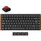 KEYCHRON K3 Ultra 8K Bluetooth / vezeték nélküli magyar Milk POM Red mechanikus billentyűzet fekete K3U-H1Z-HU small