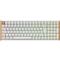 KEYCHRON K4 HE Gateron double-rail magnetic nebula mechanikus gamer Bluetooth / vezeték nélküli billentyűzet (magyar, fehér) K4H-Q1P-HU small