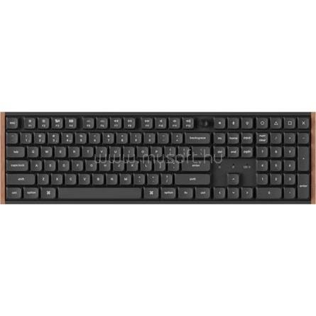 KEYCHRON K5 Ultra Bluetooth / vezeték nélküli magyar Red billentyűzet fekete