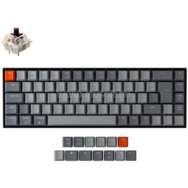 KEYCHRON K6 RGB Bluetooth Hot-swap Gateron Brown vezeték nélküli billentyűzet angol lokalizáció K6-W3-UK small