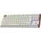 KEYCHRON K8 HE Gateron double-rail magnetic nebula mechanikus Bluetooth / vezeték nélküli billentyűzet (magyar, fehér) K8H-Q1Z-HU small