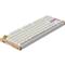 KEYCHRON K8 HE Gateron double-rail magnetic nebula mechanikus Bluetooth / vezeték nélküli billentyűzet (magyar, fehér) K8H-Q1Z-HU small