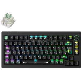 KEYCHRON Lemokey L5 HE Lemokey Lime Magnetic mechanikus gamer USB vezetékes  billentyűzet (magyar, fekete) L5W-W1P-HU small