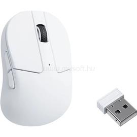 KEYCHRON M4 8K optikai Bluetooth / vezeték nélküli egér fehér M4-A24 small