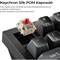 KEYCHRON Q1 Ultra 8K mechanikus Silk POM Red Bluetooth / vezeték nélküli billentyűzet (magyar, fekete) Q1U-M1P-HU small