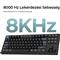 KEYCHRON Q3 Ultra 8K mechanikus Silk POM Banana Bluetooth / vezeték nélküli billentyűzet (magyar, fekete) Q3U-M4P-HU small