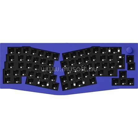 KEYCHRON Q8 Swappable RGB Backlight Knob ISO barebone vezetékes billentyűzet (kék)