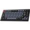 KEYCHRON V1 Max Hot Swappable RGB Knob Red Switch vezeték nélküli billentyűzet (magyar, fekete) V1M-D1-HG small