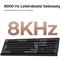 KEYCHRON V6 Ultra 8K mechanikus Silk POM Banana Bluetooth / vezeték nélküli billentyűzet (magyar, fekete) V6U-D4Z-HU small