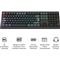 KEYCHRON V6 Ultra 8K mechanikus Silk POM Brown Bluetooth / vezeték nélküli billentyűzet (magyar, fekete) V6U-D3Z-HU small